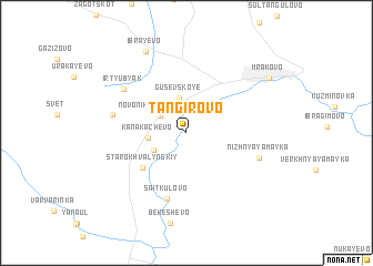 map of Tangirovo