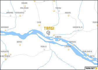 map of Tangi