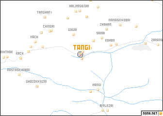 map of Tangi