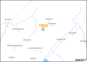 map of Tangi