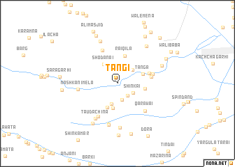 map of Tangi