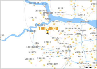 map of Tangjia\