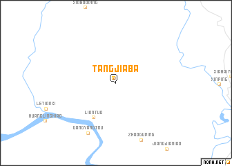 map of Tangjiaba