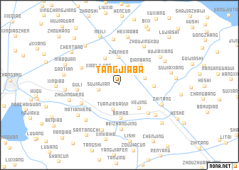 map of Tangjiaba