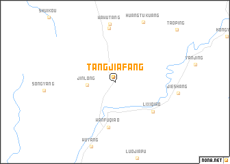 map of Tangjiafang