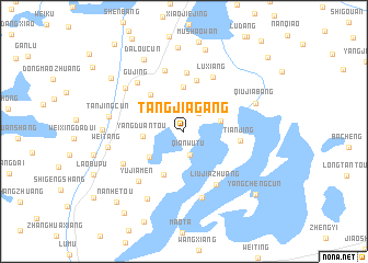 map of Tangjiagang