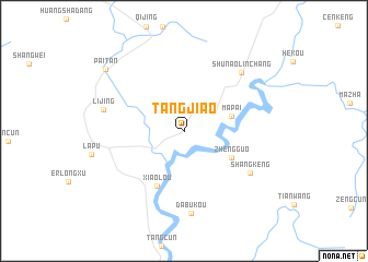 map of Tangjiao