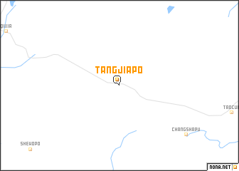 map of Tangjiapo