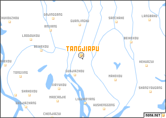 map of Tangjiapu