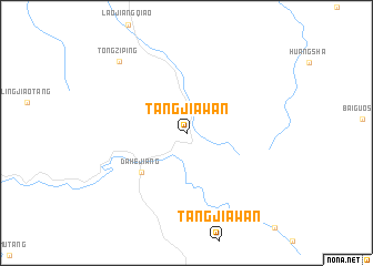 map of Tangjiawan