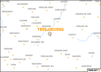 map of Tangjiaxinwu