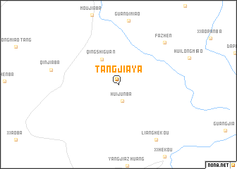 map of Tangjiaya