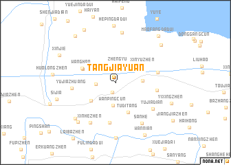 map of Tangjiayuan