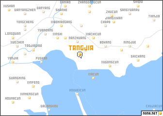 map of Tangjia