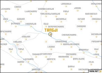 map of Tangji