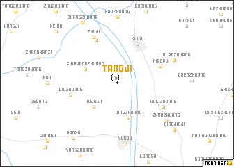 map of Tangji