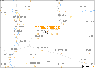 map of Tangjŏnggok