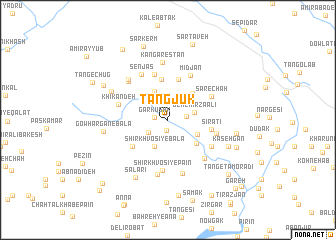 map of Tang Jūk