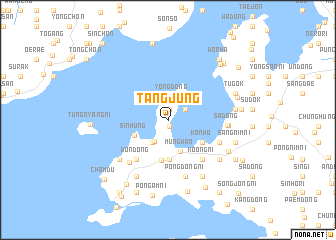 map of Tangjung