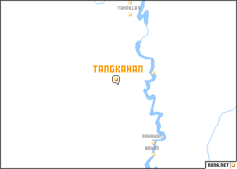 map of Tangkahan