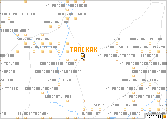 map of Tangkak