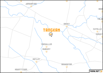 map of Tangkam