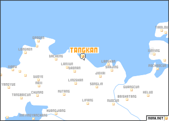 map of Tangkan