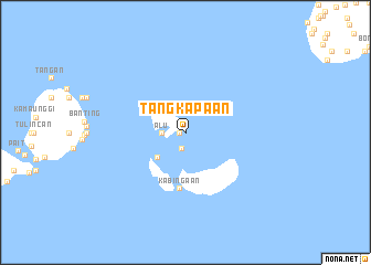 map of Tangkapaan
