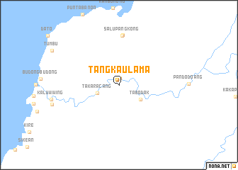 map of Tangkaulama