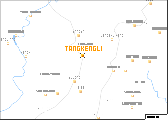 map of Tangkengli