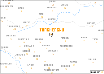 map of Tangkengwu