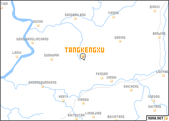 map of Tangkengxu