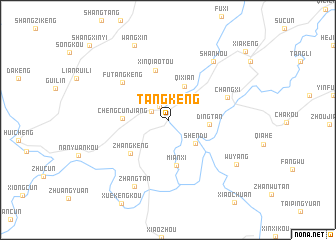 map of Tangkeng