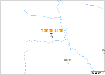 map of Tangkiling