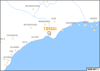 map of Tangki