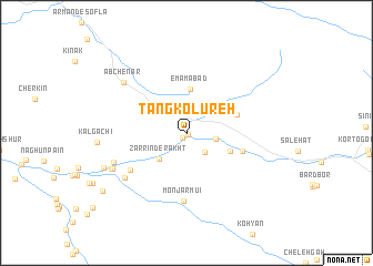 map of Tang Kolūreh