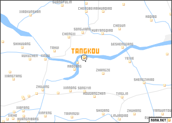 map of Tangkou