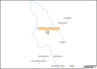 map of Tangkrau Ga
