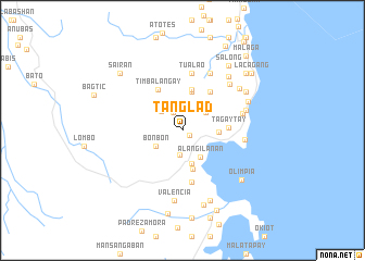 map of Tanglad