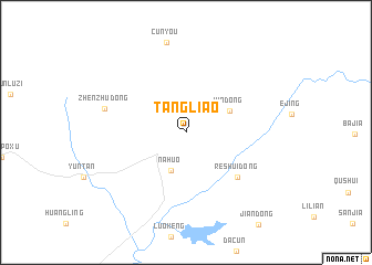 map of Tangliao