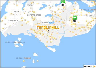 map of Tanglin Hill