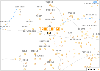 map of Tanglongo