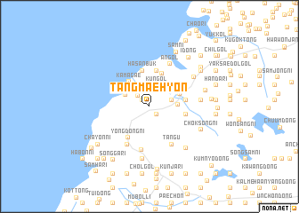 map of Tangmaehyŏn