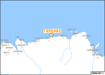 map of Tangmas