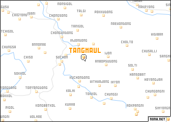 map of Tang-maŭl