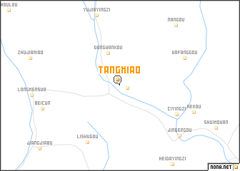 map of Tangmiao