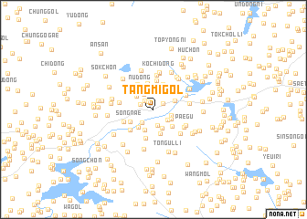 map of Tangmi-gol