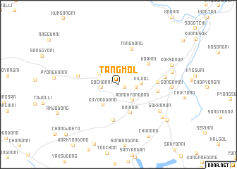 map of Tangmol