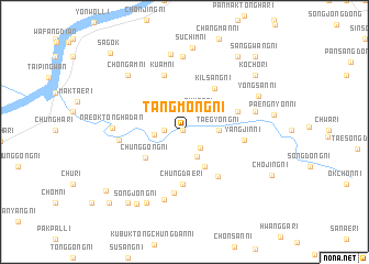 map of Tangmong-ni