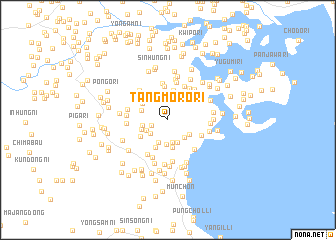 map of Tangmoro-ri